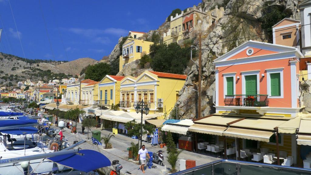 Symi Port View Apartment Room photo